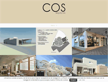 Tablet Screenshot of cosarquitectos.com
